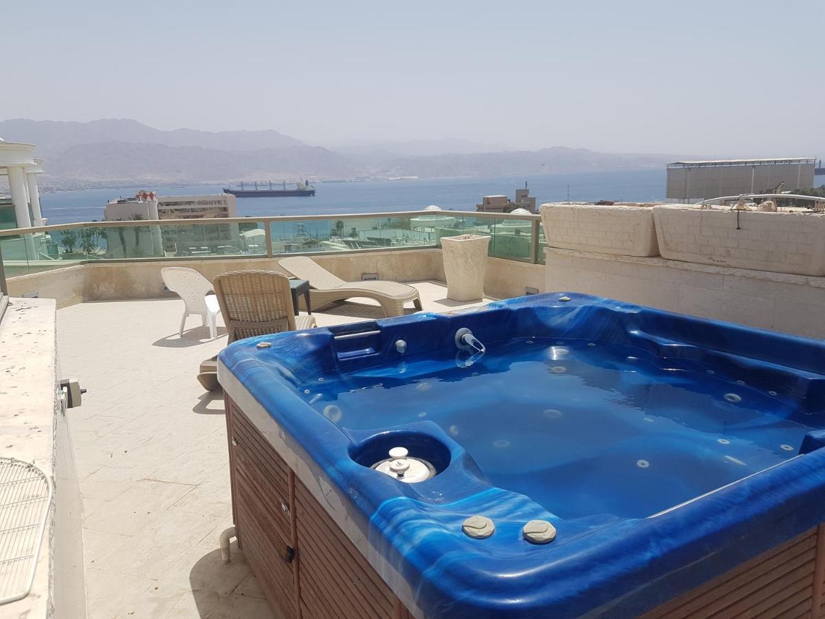 La-Palmore Luxury Apart-Residense Resort With Pool First Line Sea Side Eilat Exterior foto