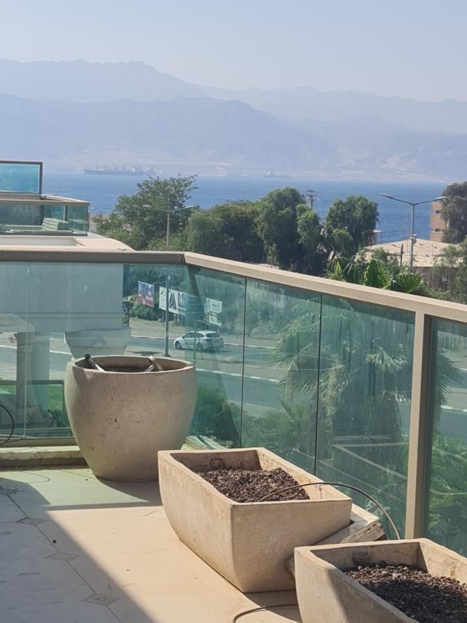 La-Palmore Luxury Apart-Residense Resort With Pool First Line Sea Side Eilat Exterior foto