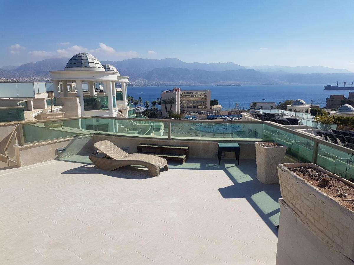 La-Palmore Luxury Apart-Residense Resort With Pool First Line Sea Side Eilat Exterior foto