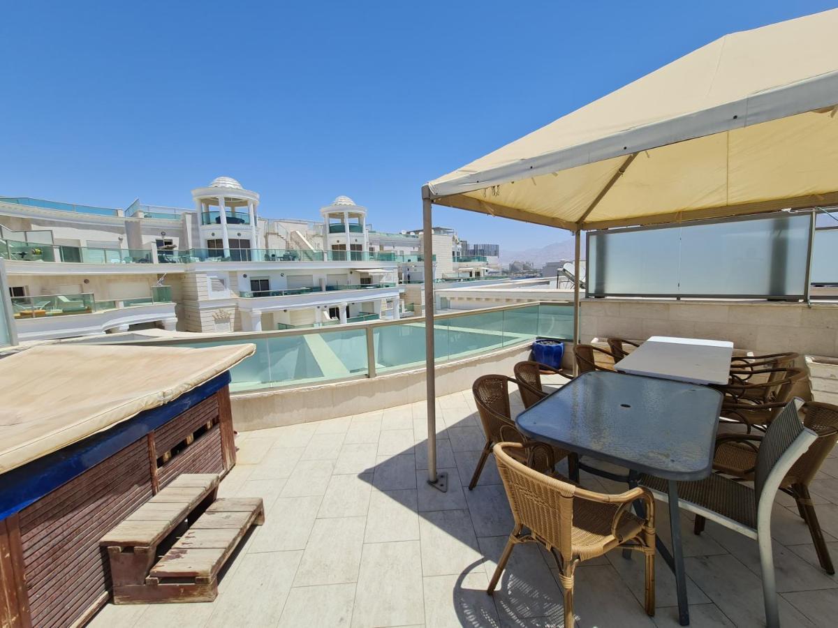 La-Palmore Luxury Apart-Residense Resort With Pool First Line Sea Side Eilat Exterior foto